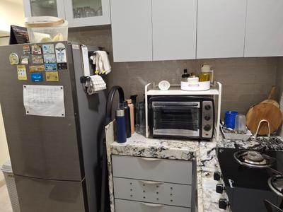 Kitchen Image of 575 Sq.ft 2 BHK Apartment / Flat for sale in Pearl Harmony, Dadar West Mumbai for Rs. 31000000