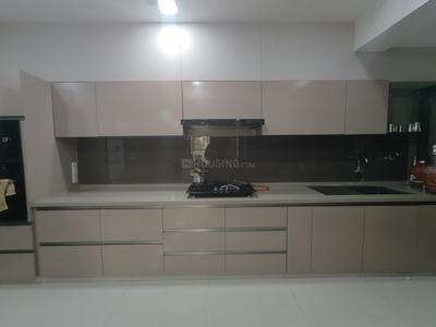 Kitchen Image of 4400 Sq.ft 4 BHK Apartment / Flat for sale in Shivalik Legacy, Bodakdev Ahmedabad for Rs. 60000000