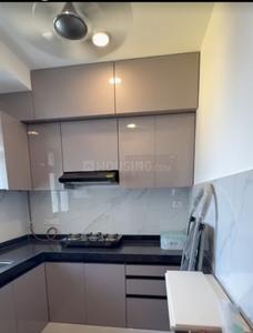 Kitchen Image of 860 Sq.ft 2 BHK Apartment / Flat for rent in DLH Leo Tower, Andheri West Mumbai for Rs. 130000