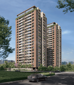Image of 2835 Sq.ft 3 BHK Apartment / Flat for sale in Auxeria, Kudasan, Gandhinagar for Rs. 11970000