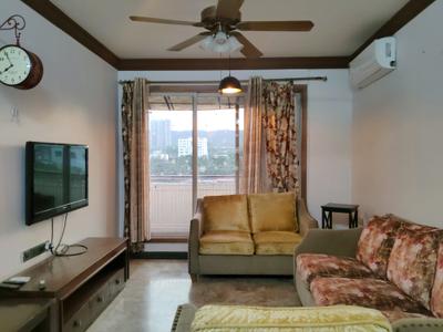 Living Room Image of 910 Sq.ft 2 BHK Apartment / Flat for rent in Kasarvadavali Thane for Rs. 30000