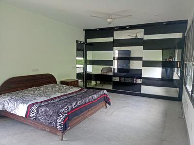 Bedroom Image of 400 Sq.ft 1 RK Builder Floor for rent in Hauz Khas New Delhi for Rs. 30000