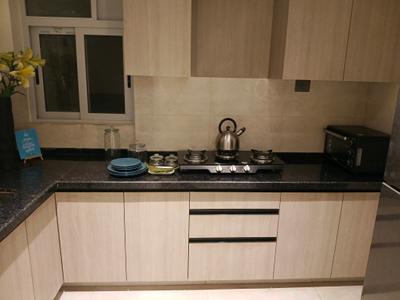 Kitchen Image of 688 Sq.ft 1 BHK Apartment / Flat for rent in Bismillah Castle, Nagpada Mumbai for Rs. 52000