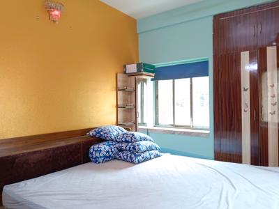Bedroom Image of 1500 Sq.ft 3 BHK Apartment / Flat for rent in Haltu Kolkata for Rs. 26000