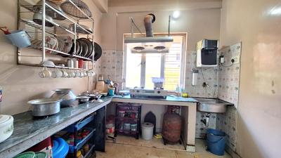 Kitchen Image of 825 Sq.ft 2 BHK Apartment / Flat for sale in Kalikapur, EM Bypass Kolkata for Rs. 5300000