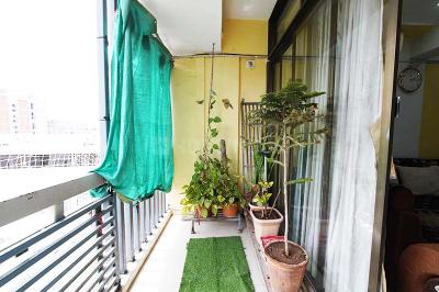 Balcony Image of 1242 Sq.ft 2 BHK Apartment / Flat for sale in Shubh Candid, Kudasan Gandhinagar for Rs. 6300000