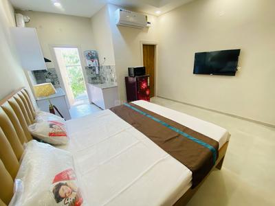 Bedroom Image of 580 Sq.ft 1 RK Builder Floor for rent in South City Floors 1, Sector 41 Gurgaon for Rs. 21000