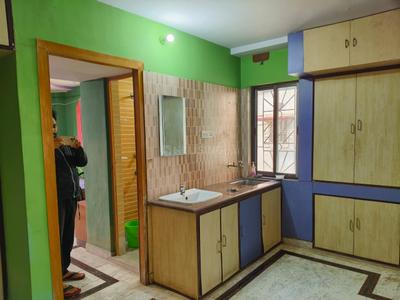 Kitchen Image of 900 Sq.ft 2 BHK Apartment / Flat for rent in Aurobindo Park Kolkata for Rs. 15500