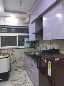 Kitchen Image of 360 Sq.ft 1 RK Apartment / Flat for rent in DLF Capital Greens by DLF, Karampura New Delhi for Rs. 25000