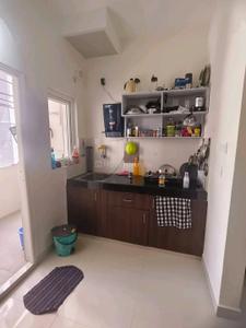 Kitchen Image of 600 Sq.ft 1 BHK Builder Floor for rent in Ashiyana Lucknow for Rs. 15000