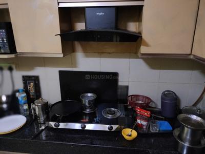 Kitchen Image of 1200 Sq.ft 2 BHK Builder Floor for rent in UCHDPL Wave Executive Floors G, Wave City Ghaziabad for Rs. 20000