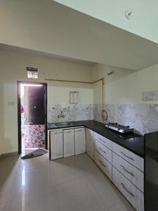 Kitchen Image of 1050 Sq.ft 2 BHK Builder Floor for rent in Nipania Indore for Rs. 21000