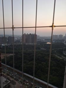 Balcony Image of 2000 Sq.ft 3 BHK Apartment / Flat for rent in Rajapushpa Provincia, Narsingi Hyderabad for Rs. 85000