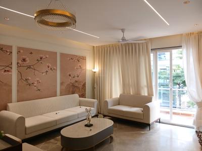 Living Room Image of 2450 Sq.ft 3 BHK Builder Floor for sale in BPTP Amstoria , Sector 102 Gurgaon for Rs. 29500000