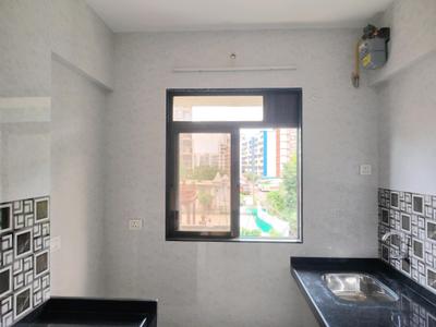 Kitchen Image of 700 Sq.ft 1 BHK Apartment / Flat for rent in KIPL Morya, Kasarvadavali Thane for Rs. 16000