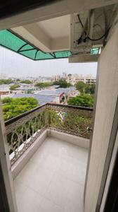 Balcony Image of 1225 Sq.ft 2 BHK Apartment / Flat for rent in Satyam Status , Jodhpur Ahmedabad for Rs. 35000