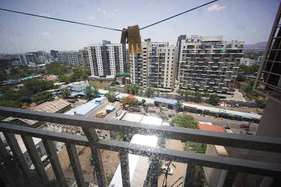 Balcony Image of 757 Sq.ft 2 BHK Apartment / Flat for sale in Handewadi Pune for Rs. 6600000