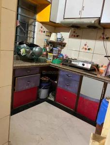 Kitchen Image of 500 Sq.ft 1 BHK Apartment / Flat for rent in Patuli Kolkata for Rs. 14600