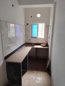 Kitchen Image of 750 Sq.ft 2 BHK Apartment / Flat for sale in Baguiati Kolkata for Rs. 3200000