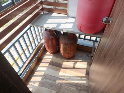 Balcony Image of 1485 Sq.ft 3 BHK Apartment / Flat for sale in Vastral Ahmedabad for Rs. 6400000