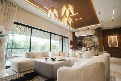 Living Room Image of 4300 Sq.ft 4 BHK Apartment / Flat for sale in Courtyard Fairmont, Khanpur Vadodara for Rs. 18500000