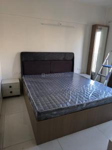 Bedroom Image of 1260 Sq.ft 2 BHK Apartment / Flat for rent in Adani Aster Neo, Shantigram Ahmedabad for Rs. 35000