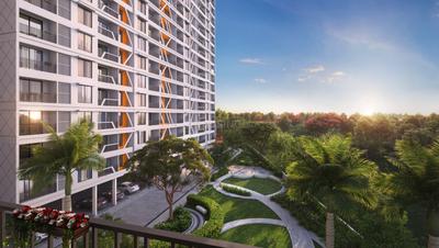 Balcony Image of 1396 Sq.ft 3 BHK Apartment / Flat for sale in Tayal K Shire Phase 3, Punawale Pune for Rs. 12000000