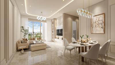 Bedroom Image of 1136 Sq.ft 2 BHK Apartment / Flat for sale in Runwal 7 Mahalaxmi Tower 1, Mahalakshmi Mumbai for Rs. 32500000
