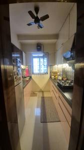 Kitchen Image of 446 Sq.ft 1 BHK Apartment / Flat for sale in Lodha Amara, Kolshet Thane for Rs. 8250000