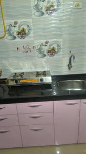 Kitchen Image of 225 Sq.ft 1 RK Apartment / Flat for rent in Powai Mumbai for Rs. 25000
