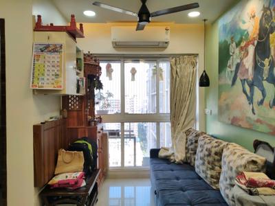 Living Room Image of 550 Sq.ft 1 BHK Apartment / Flat for sale in A And O Excellente, Mulund West Mumbai for Rs. 8100000