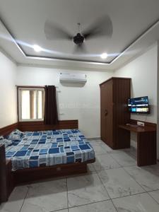Bedroom Image of 350 Sq.ft 1 RK Studio for rent in Vijay Nagar Indore for Rs. 15599