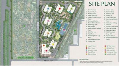 Image of 1825 Sq.ft 3 BHK Apartment / Flat for sale in Eldeco 7 Peaks Residences, Omicron 1A, Greater Noida for Rs. 36000000