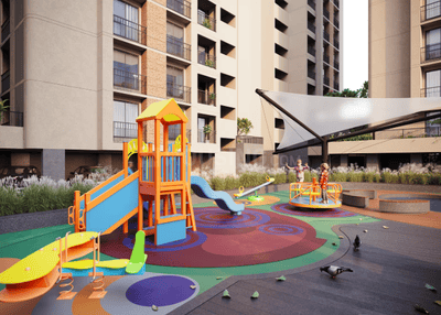 Image of 1700 Sq.ft 3 BHK Apartment / Flat for sale in SP Nirvana, Ghuma, Ahmedabad for Rs. 6500000