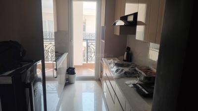Kitchen Image of 1600 Sq.ft 3 BHK Builder Floor for rent in Raj One Good Earth, Sector 71 Gurgaon for Rs. 43000