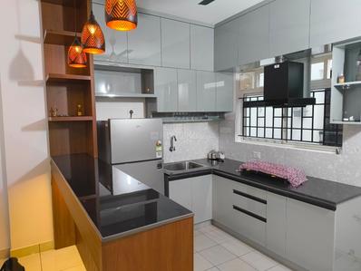 Kitchen Image of 950 Sq.ft 2 BHK Apartment / Flat for rent in Palazhi Kozhikode for Rs. 39000