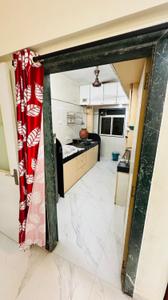 Kitchen Image of 860 Sq.ft 2 BHK Apartment / Flat for rent in Gayatri Darshan, Kandivali East Mumbai for Rs. 52500