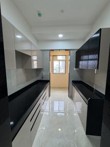 Kitchen Image of 1250 Sq.ft 2 BHK Apartment / Flat for sale in Shubham Shree Balaji Empire, Bhayandar East Mira Bhayandar for Rs. 12500000