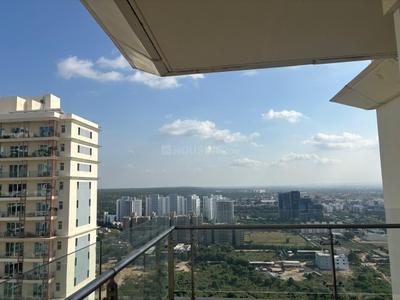 Balcony Image of 2095 Sq.ft 3.5 BHK Apartment / Flat for rent in Conscient Elevate, Sector 59 Gurgaon for Rs. 105000