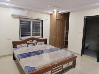 Bedroom Image of 1500 Sq.ft 2 BHK Apartment / Flat for rent in Serilingampally Hyderabad for Rs. 40000