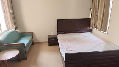Bedroom Image of 1200 Sq.ft 2 BHK Apartment / Flat for rent in Shantipura Ahmedabad for Rs. 31000