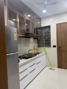 Kitchen Image of 2000 Sq.ft 3 BHK Independent House for rent in Motera Ahmedabad for Rs. 52000