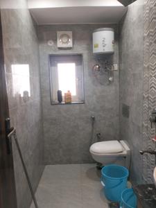 Common Bathroom Image of 367 Sq.ft 1 RK Apartment / Flat for rent in DLF Capital Greens Phase 1 And 2, Karampura New Delhi for Rs. 24000