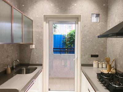 Kitchen Image of 992 Sq.ft 2 BHK Apartment / Flat for sale in Riverwood Park Building No 1, Shilgaon Thane for Rs. 6200000