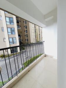 Balcony Image of 917 Sq.ft 2 BHK Apartment / Flat for sale in Bengal Peerless Avidipta Phase II, Mukundapur Kolkata for Rs. 12000000