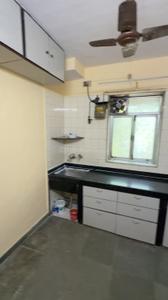 Kitchen Image of 450 Sq.ft 1 BHK Apartment / Flat for rent in Borivali West Mumbai for Rs. 38000