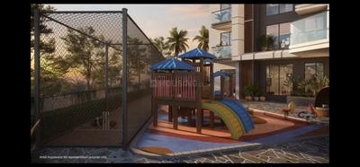 Balcony Image of 1000 Sq.ft 2 BHK Apartment / Flat for sale in Savvy Marina, Gujarat International Finance Tec City Gandhinagar for Rs. 15100000
