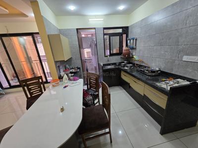 Kitchen Image of 1721 Sq.ft 3 BHK Apartment / Flat for sale in Santvan Kreon, Palanpur Surat for Rs. 7500000