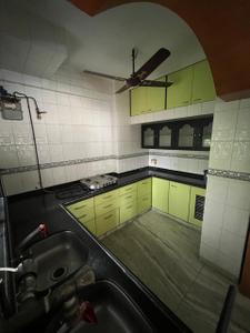 Kitchen Image of 2200 Sq.ft 4 BHK Apartment / Flat for rent in Godrej Edenwoods, Thane West Thane for Rs. 80000