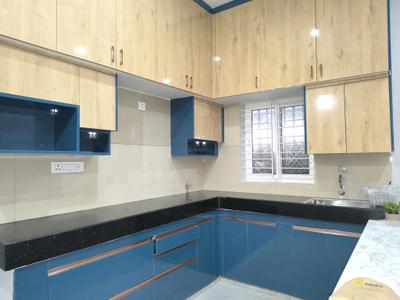 Kitchen Image of 1390 Sq.ft 2 BHK Builder Floor for rent in Gunjur Palya Bengaluru for Rs. 30000